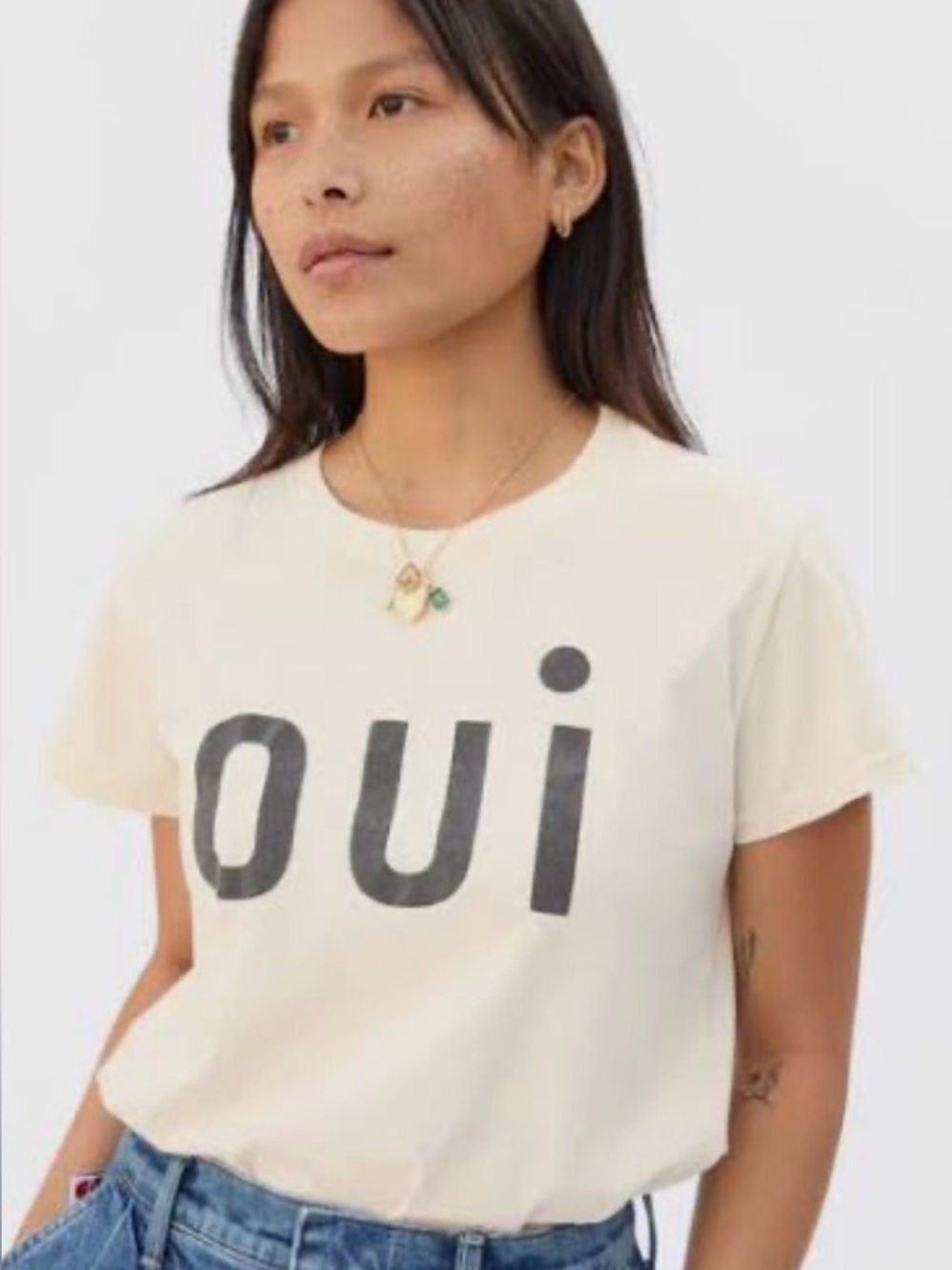 Clare V Oui Classic Tee